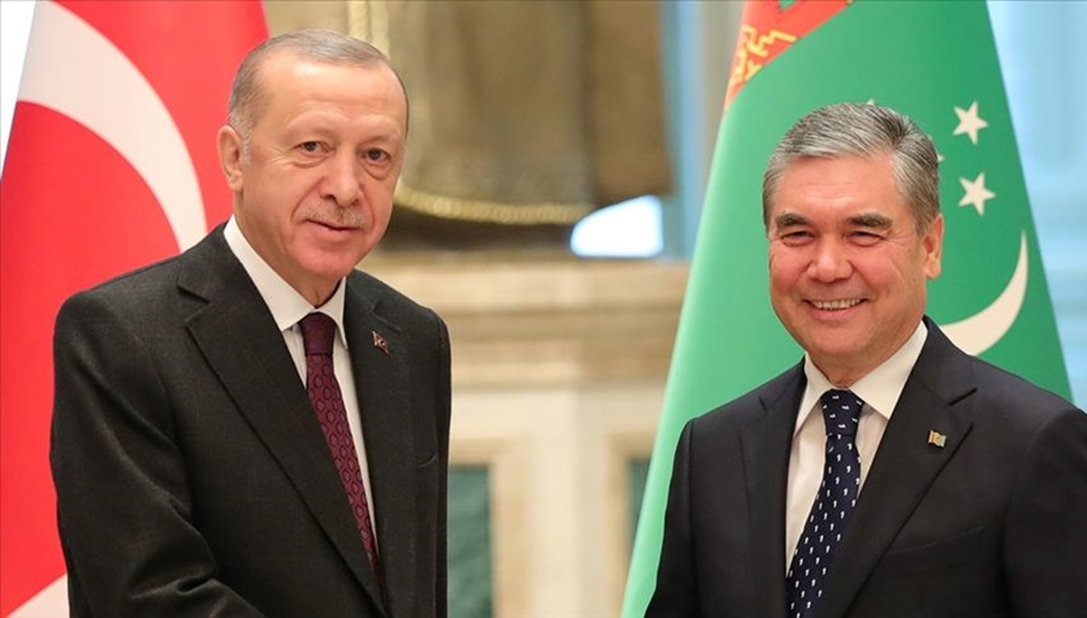 Cumhurbaşkanı Erdoğan Türkmenistan lideri Berdimuhammedov ile telefonda görüştü