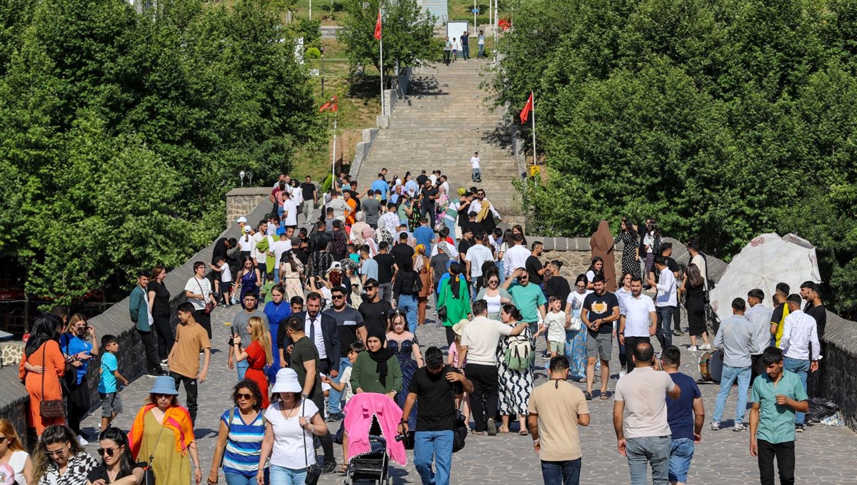 Diyarbakır'da bayram hareketliliği