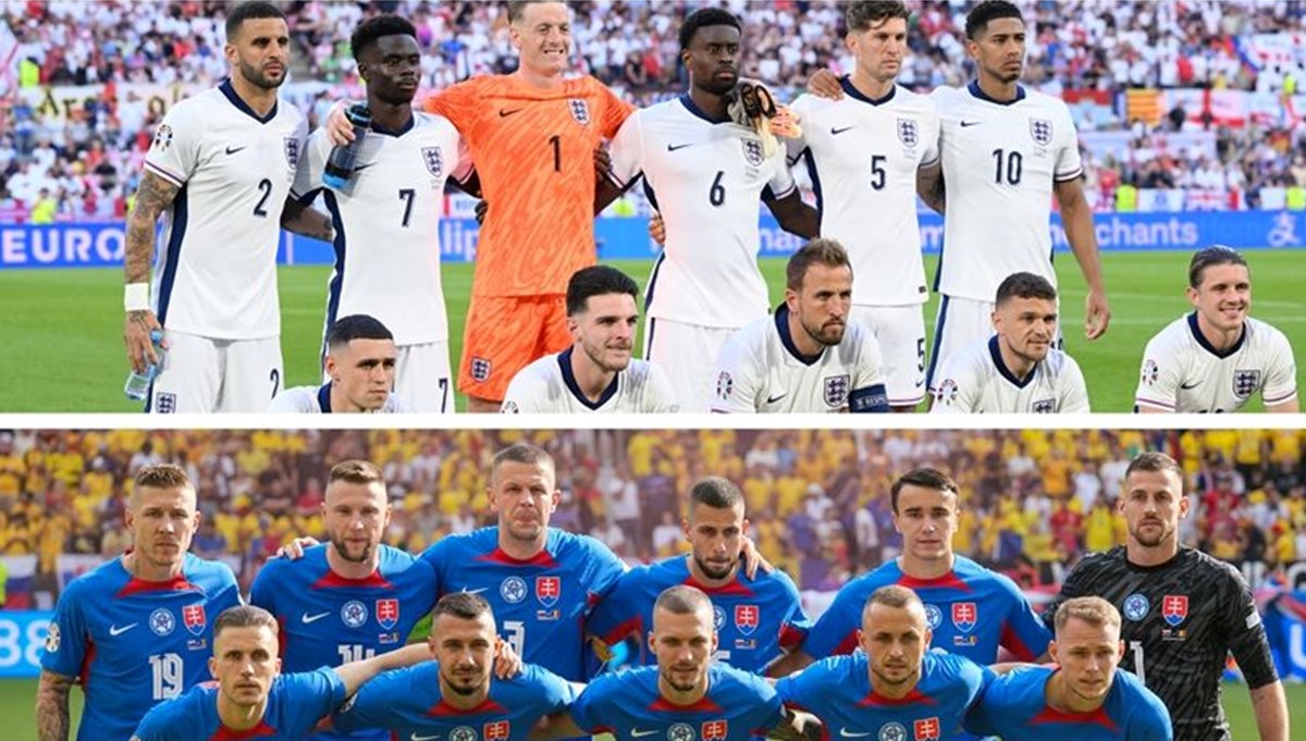 EURO 2024 son 16 turunda İngiltere ile Slovakya karşılaşacak