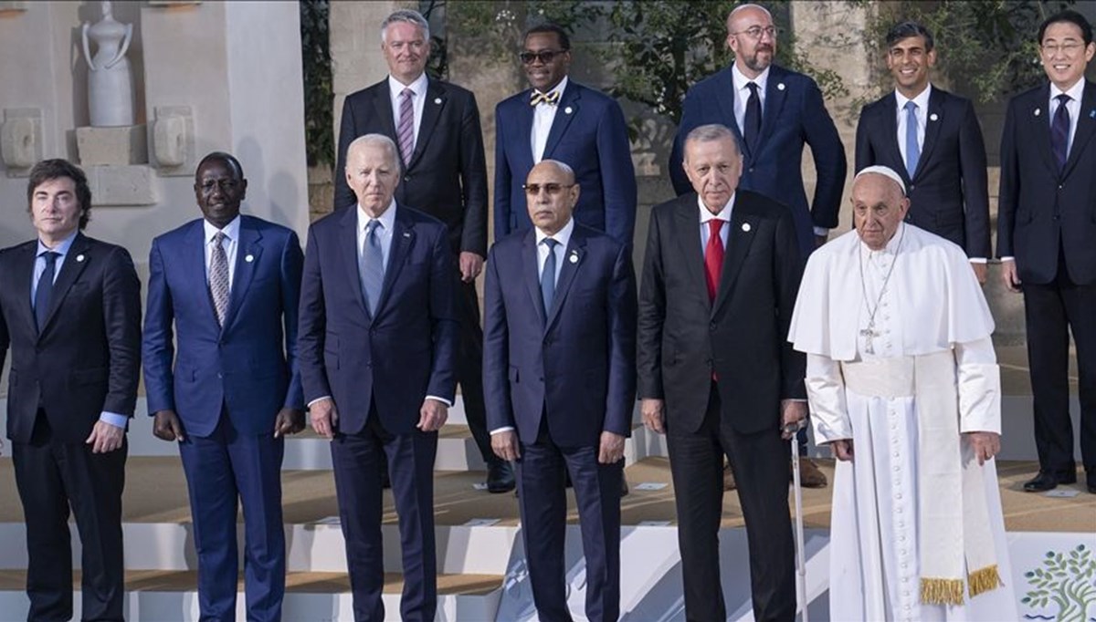 G7 Zirvesi sona erdi: Yabancı basından Erdoğan vurgusu