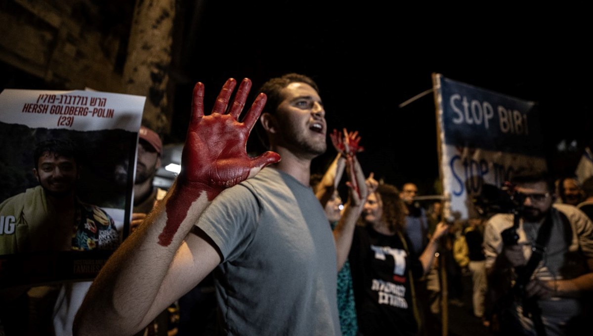 Gösteriler bu hafta da devam etti: İsrail’de Netanyahu hükümeti karşıtı protestolar sürüyor