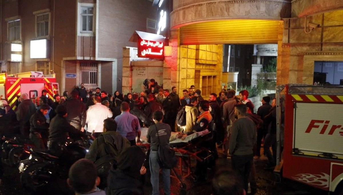 İran'da hastane yangını: 9 kişi öldü