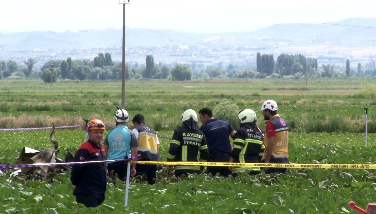 Kayseri'de eğitim uçağı düştü | MSB: İki pilot şehit oldu