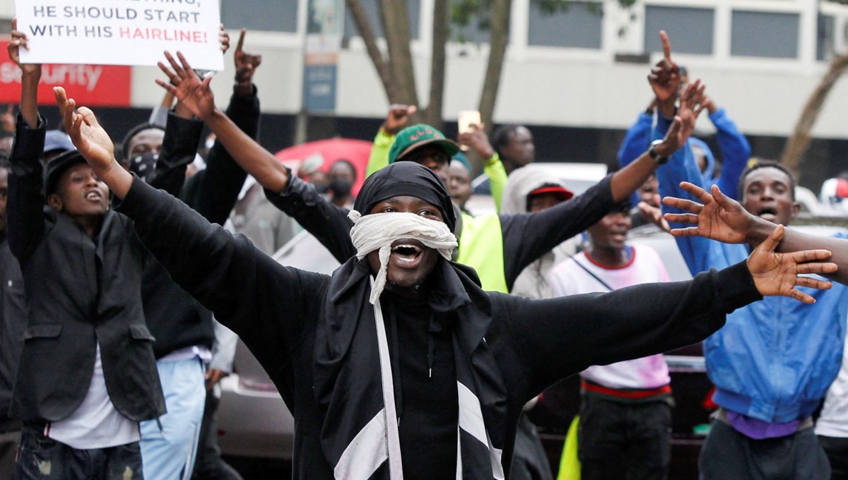 Kenya'da vergi protestosu: 1 ölü, 200 yaralı