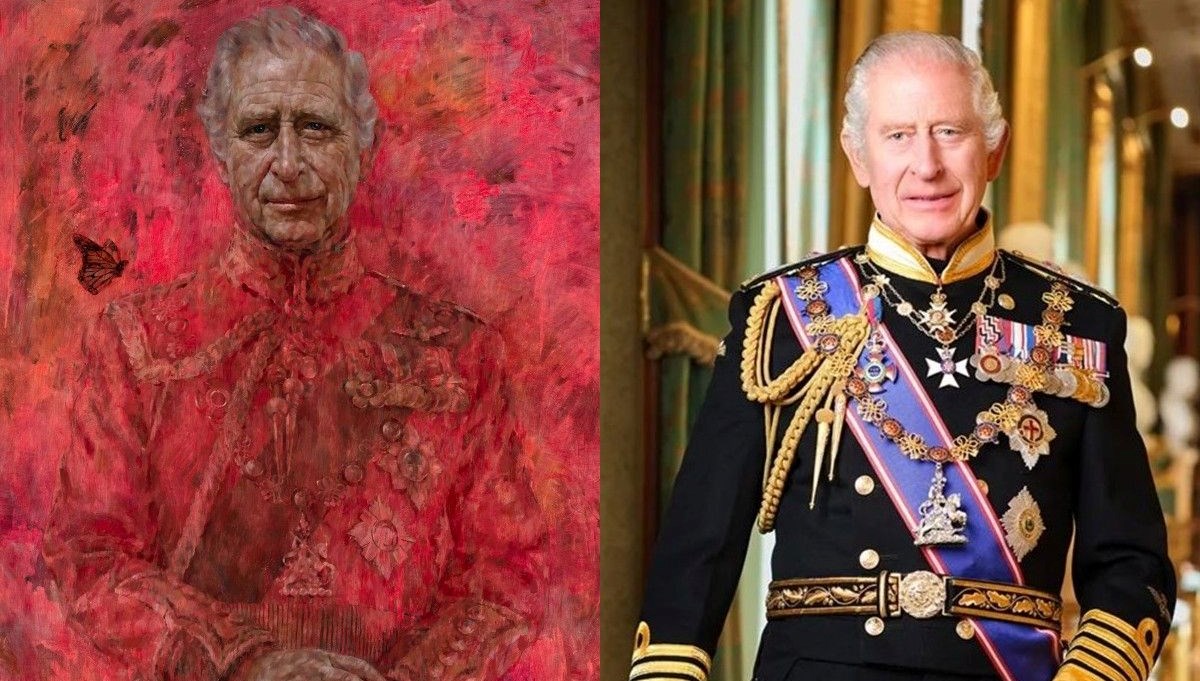 Kral Charles'ın tartışma yaratan yeni portresine saldırı