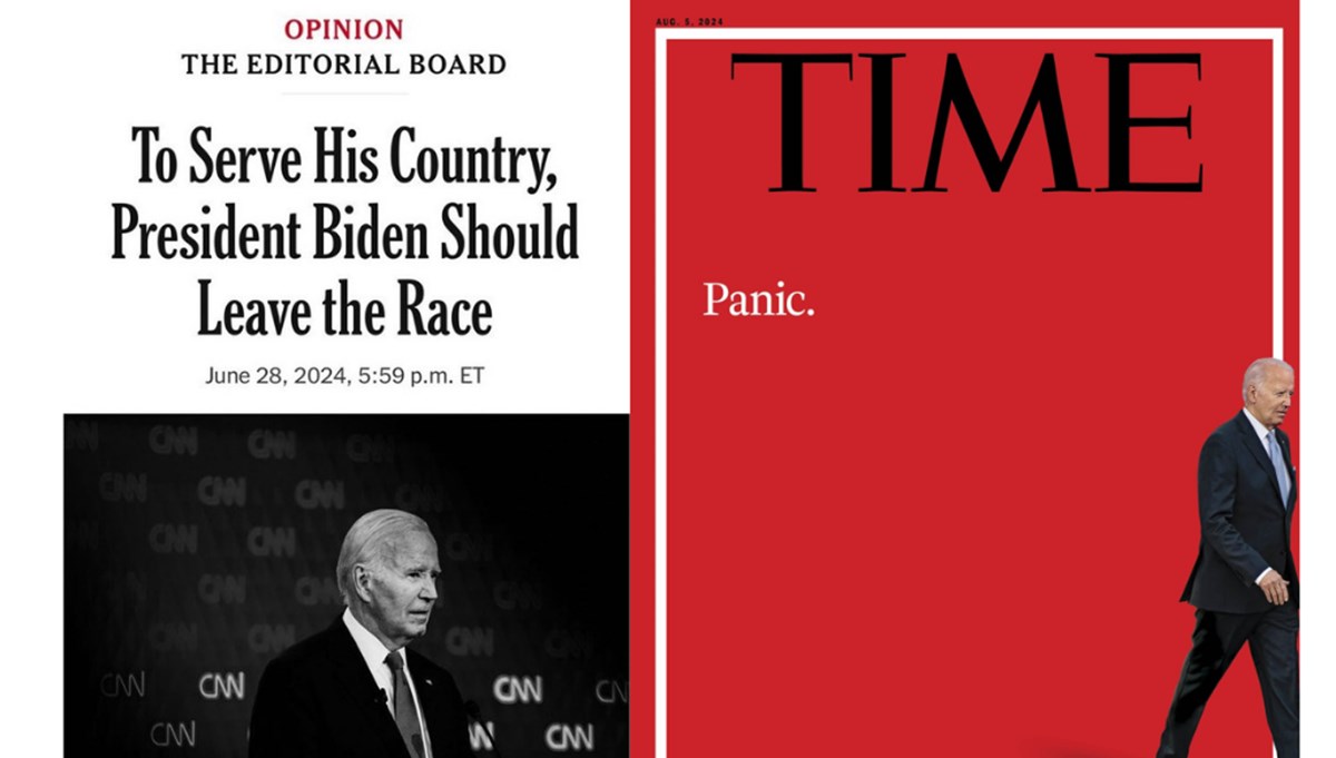 New York Times: Biden ülkesine hizmet etmek için başkanlık yarışından çekilmeli