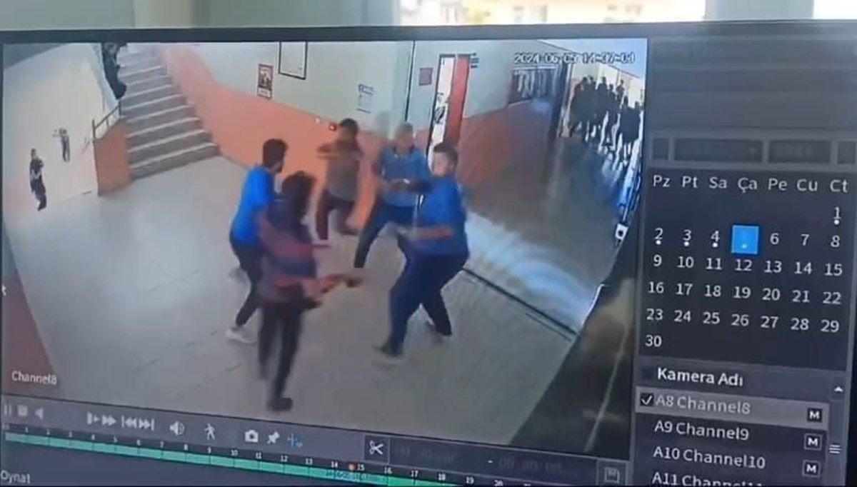 Okul müdürüne zincirli saldırı: Bir kişi gözaltında