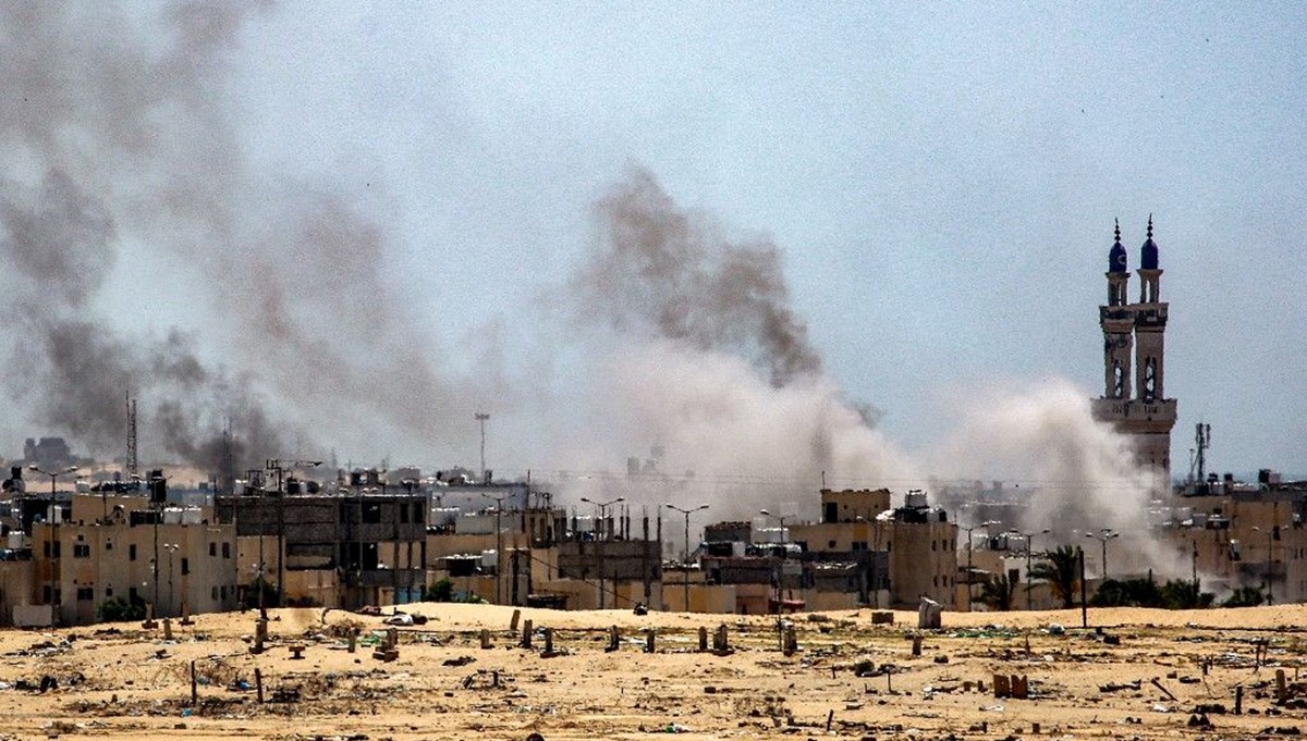 Refah kentinin yüzde 70'i İsrail tarafından yok edildi
