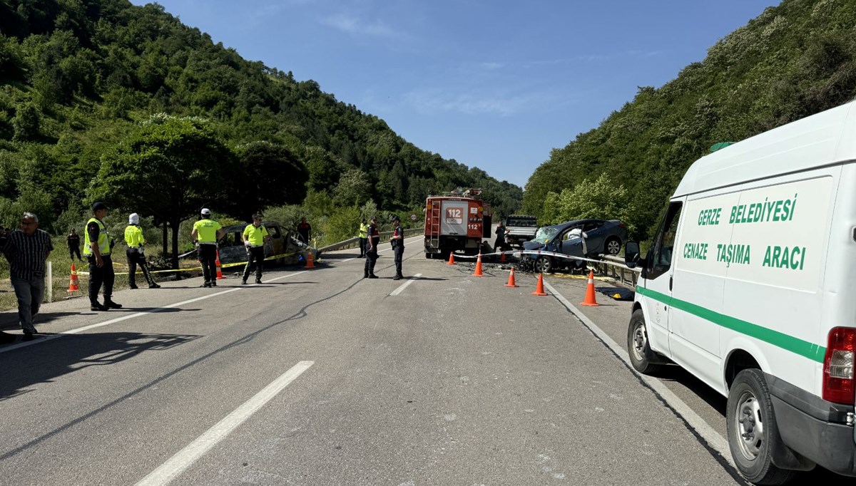 Sinop'ta feci kaza: 2'si doktor 4 ölü, 2 yaralı