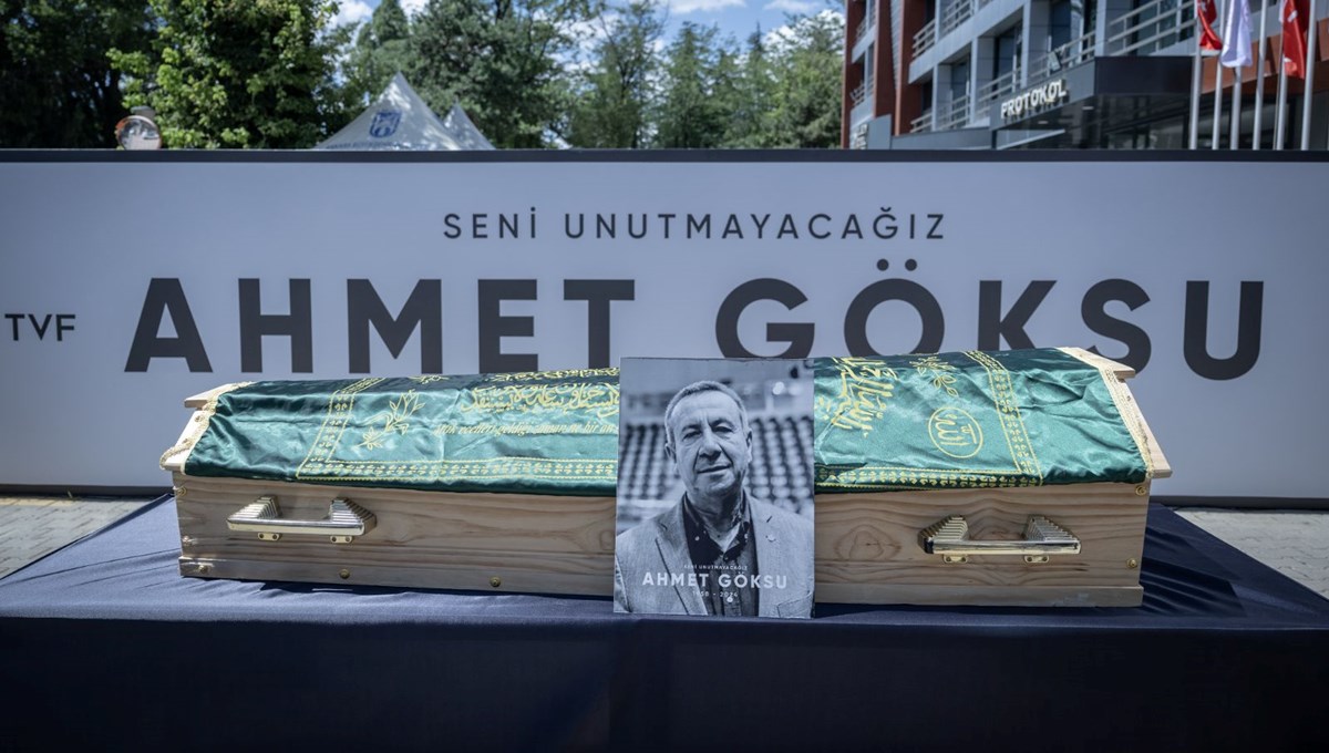 Türkiye Voleybol Federasyonu Asbaşkanı Ahmet Göksu, son yolculuğuna uğurlandı