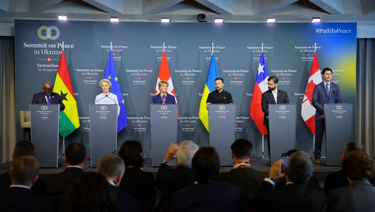 Ukrayna Barış Konferansı | 8 üke bildiriye imza atmadı