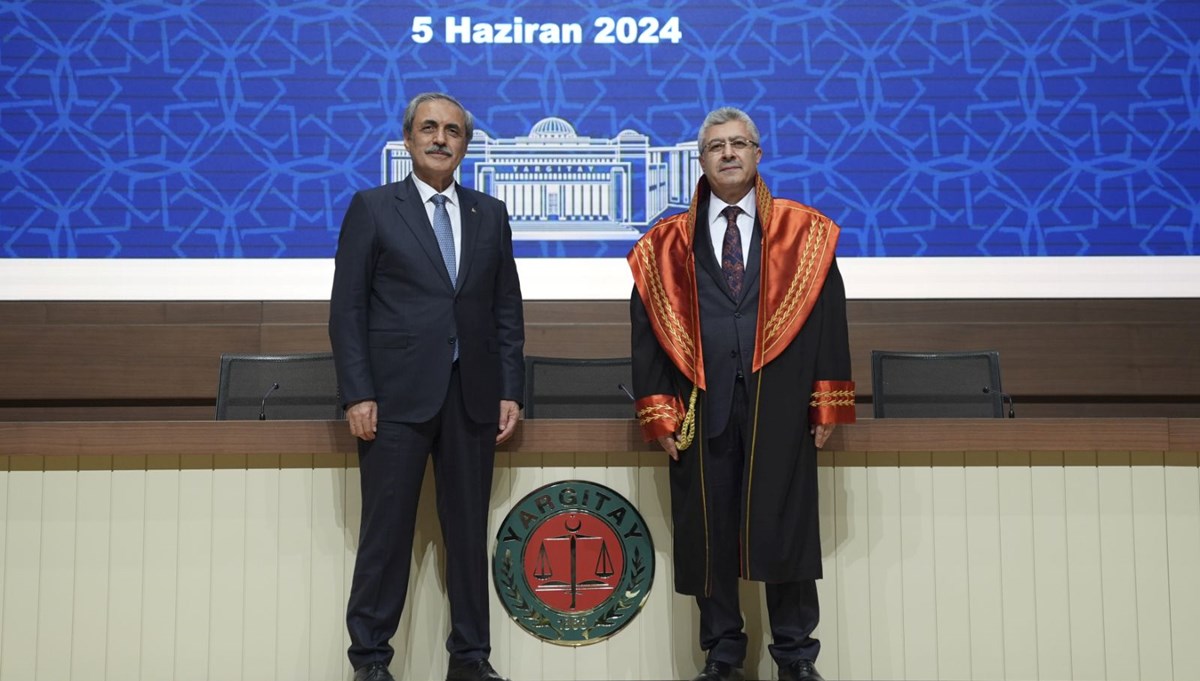 Yargıtay Cumhuriyet Başsavcısı Muhsin Şentürk mazbatasını aldı