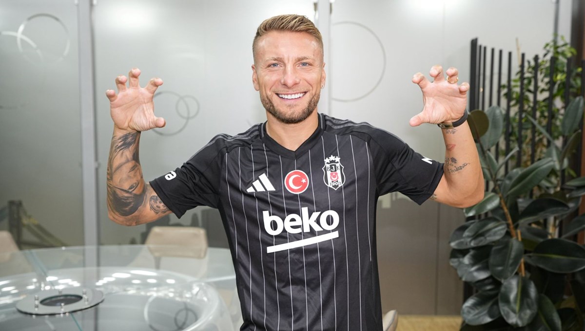 Beşiktaş'ın transfer görüşmelerine başladığı Ciro Immobile, İstanbul'a geldi