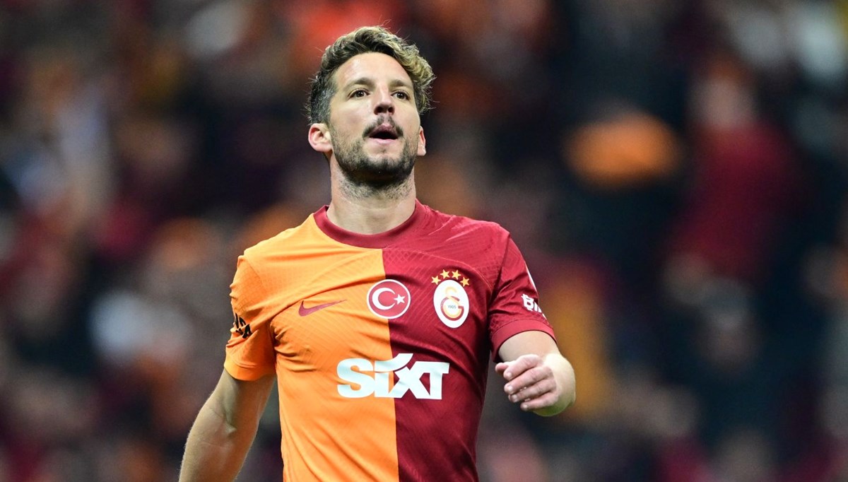 Galatasaray Mertens ile sözleşme yeniledi: Maaşı açıklandı