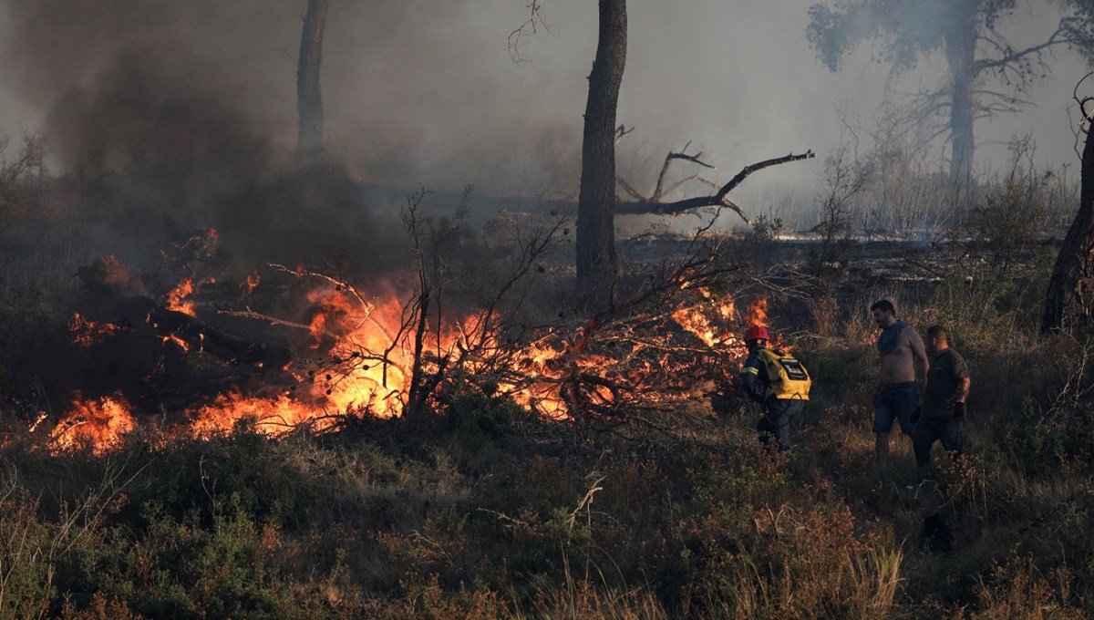 Yunanistan'da 24 saatte 52 orman yangını çıktı: İstanköy (Kos) Adası'nda tahliye