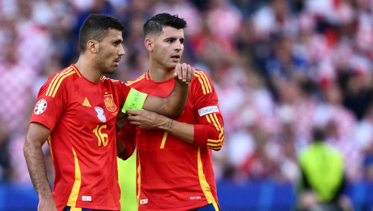 UEFA'dan Rodri ve Morata'ya men cezası